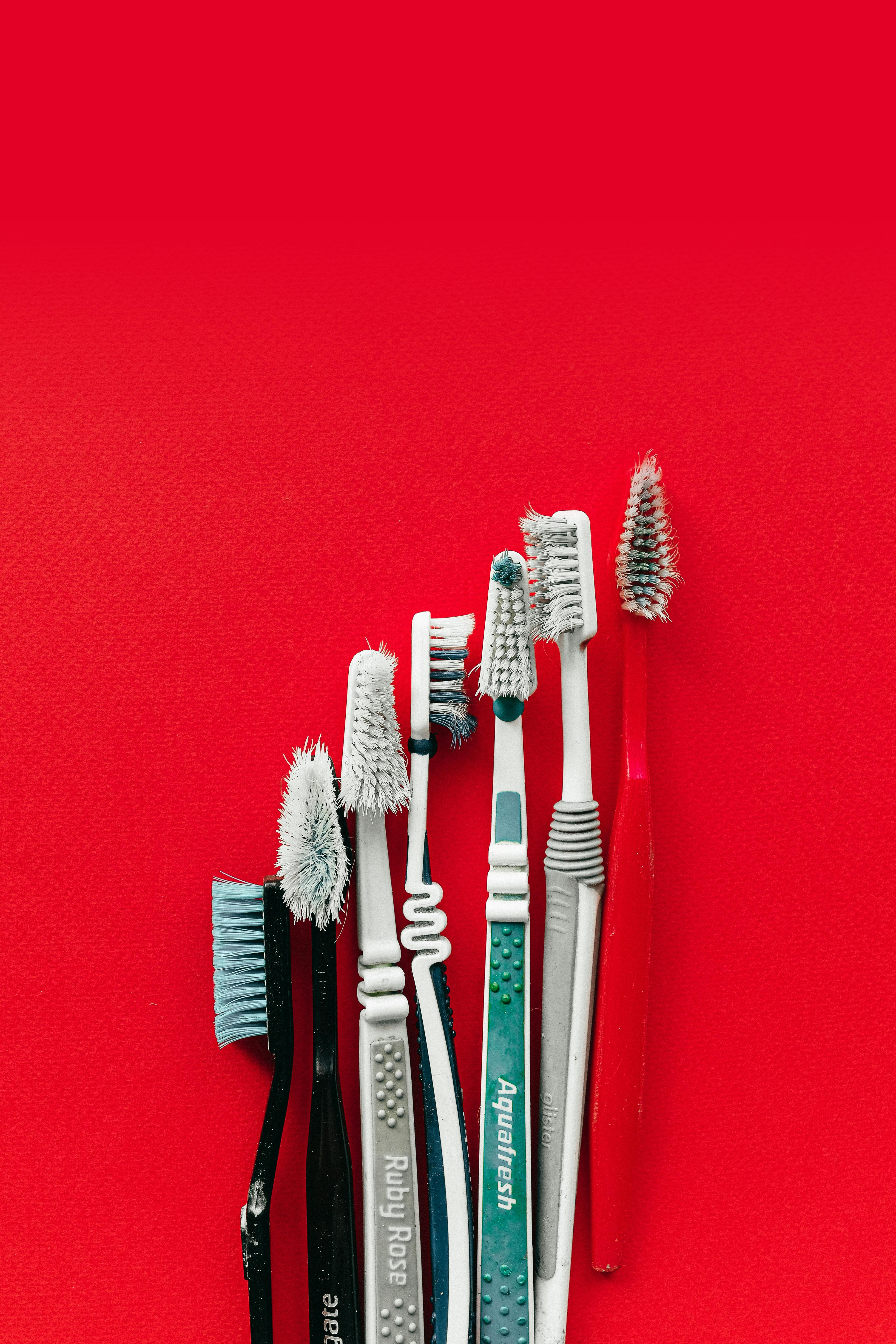 Old tooth brush