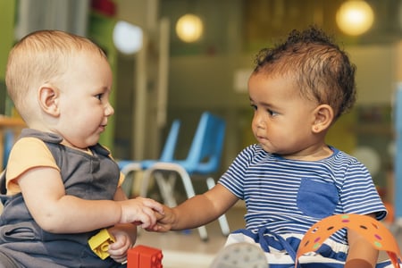 Toddlers Playing Together