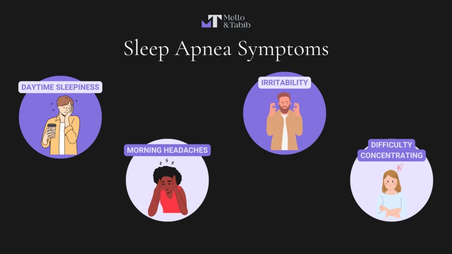 Sleep apnea symptoms