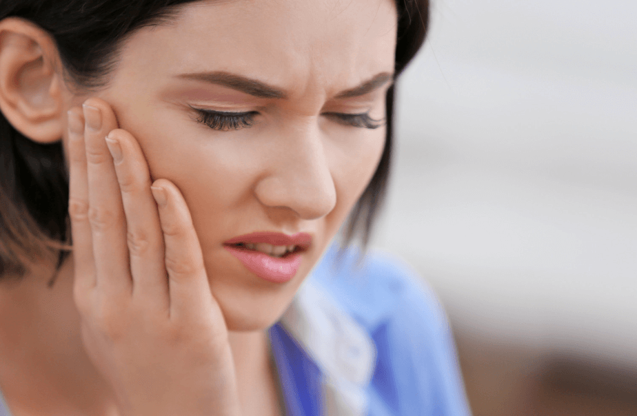 Face pain due to TMJ