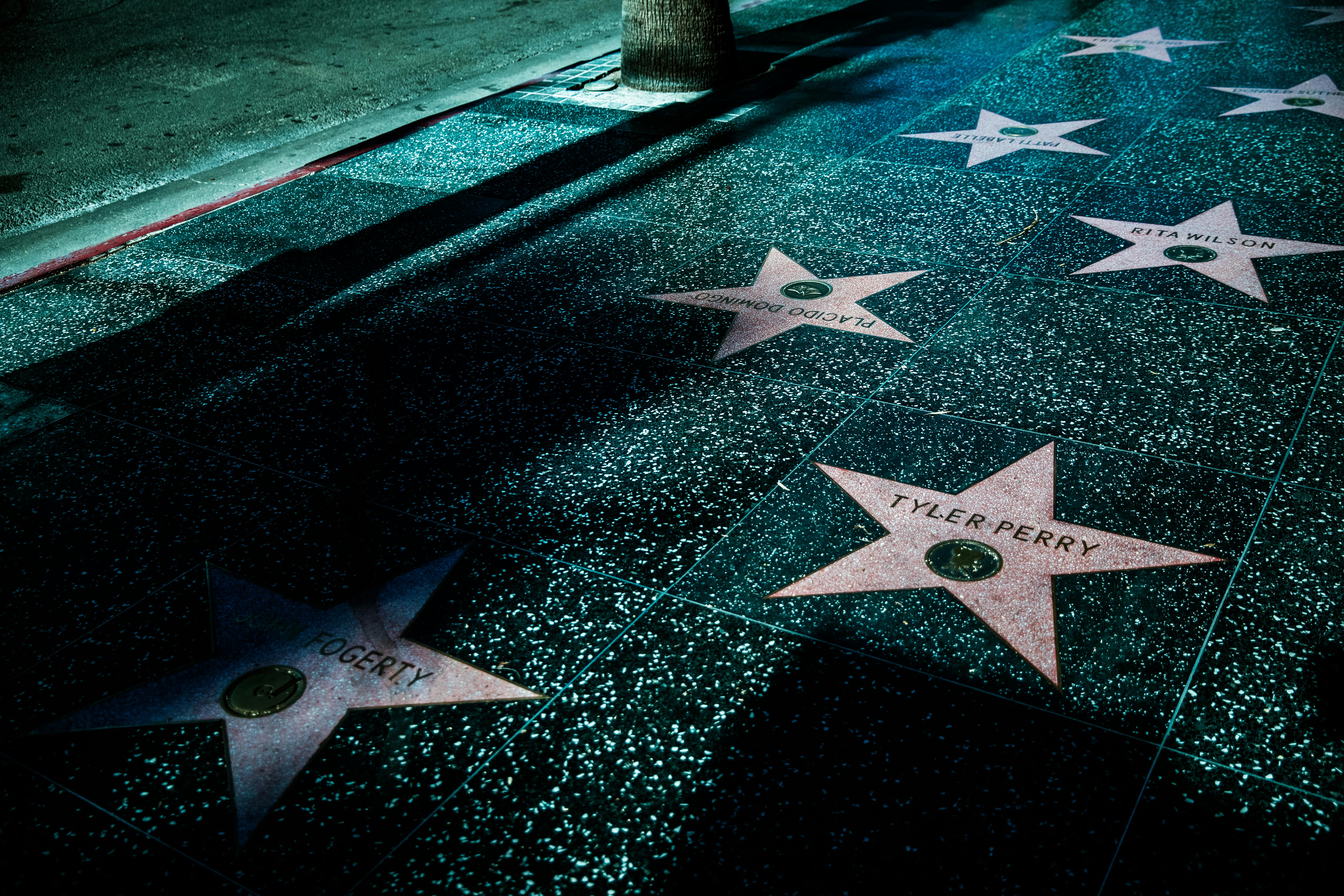 Hollywood walk of fame